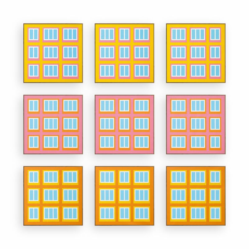 9 Moduli - a Paintings by MaoSagao